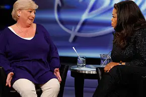 Sheehan with Oprah Winfrey in 2009